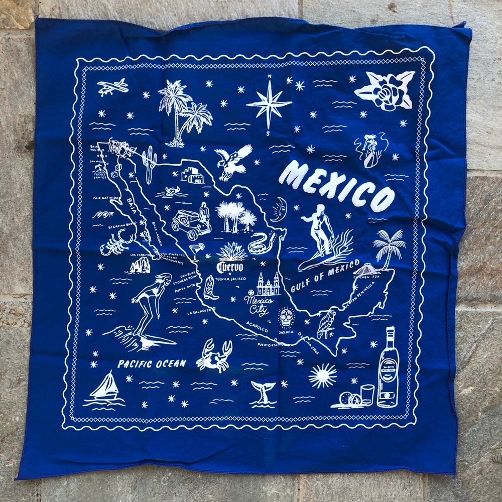 Jose Cuervo Mexico bandana